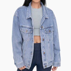 Boxy Cut Denim Jacket // NWT